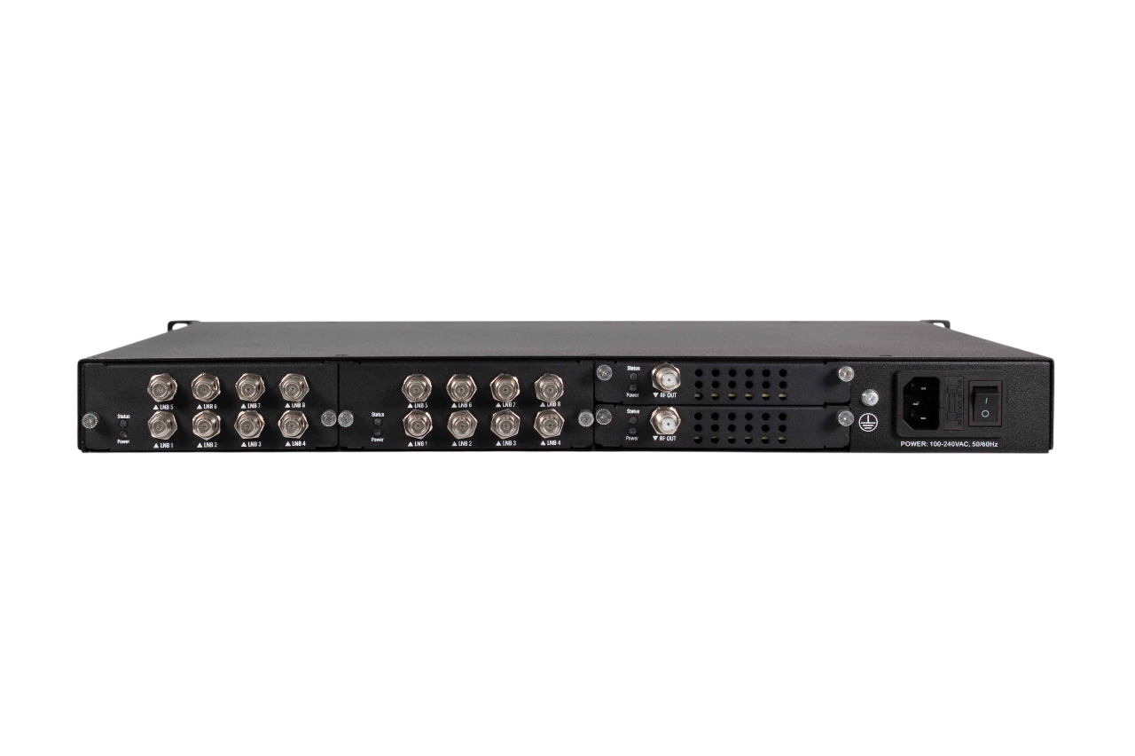 ψηφιακό headend 16 εισόδων και iptv